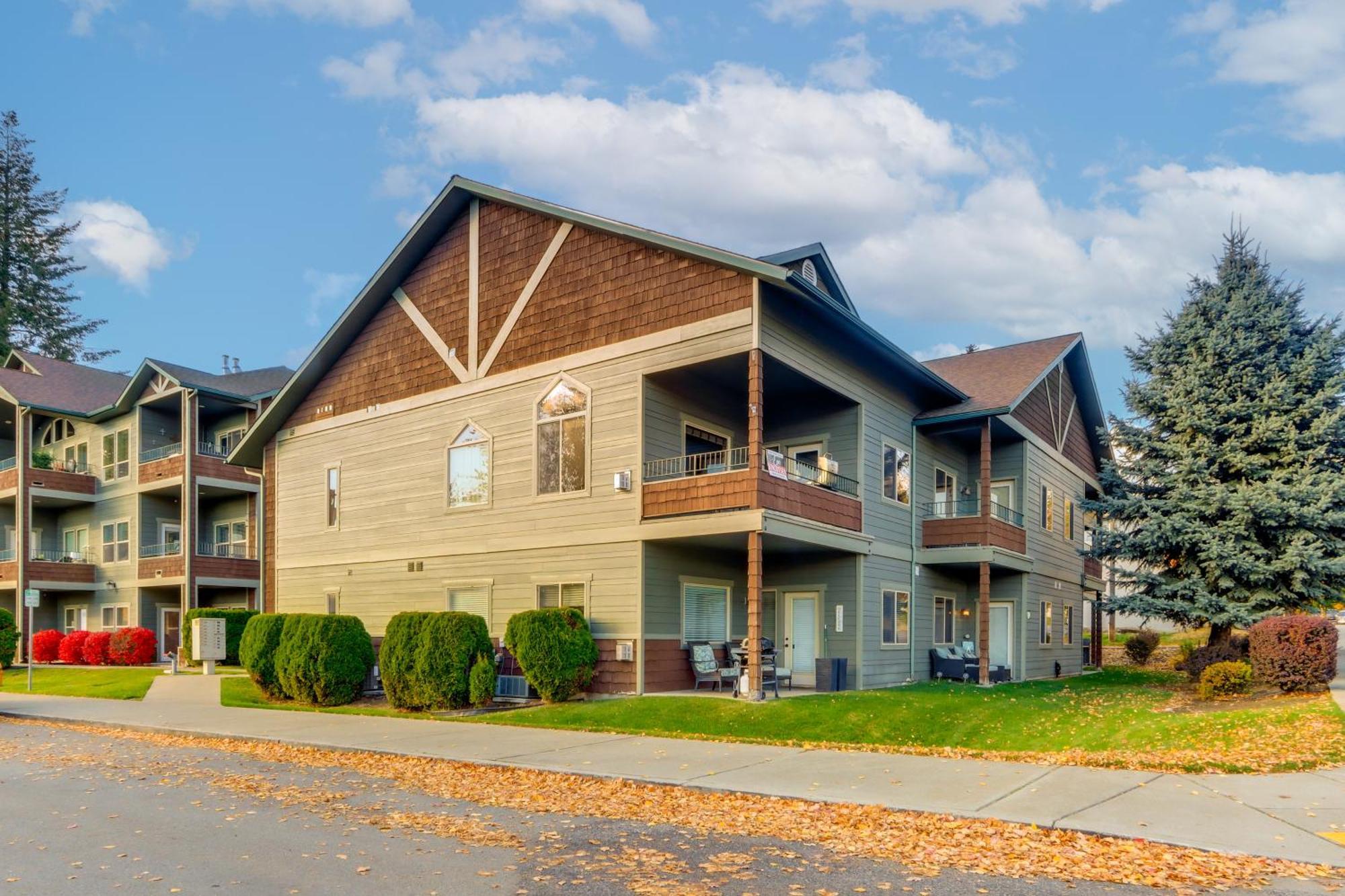 Modern Coeur Dalene Getaway Condo Walk Downtown! Coeur d'Alene Bagian luar foto